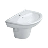 WASH BASIN - JAQUAR SWARE - ( WHITE - OPAL - 600x480 mm - 24inchX19inch )