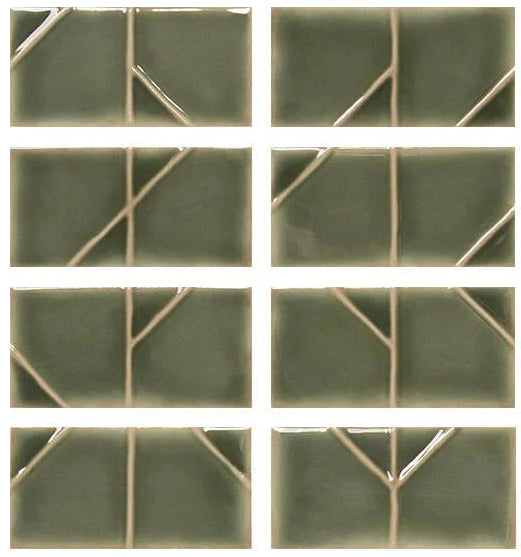 ORIGAMI MOSS - SPAIN -(125x62 mm - 5inchX2.48inch )