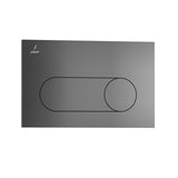 CONTROL PLATE - JAQUAR CISTERN -  ( BLACK CHROME - FUSION - 0x0 mm - 0inchX0inch )