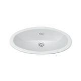 WASH BASIN OVAL - HINDWARE -  ( STAR WHITE - OVAL - 550x410 mm - 22inchX16inch )