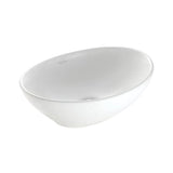 WASH BASIN COUNTER TOP PEARL - HINDWARE -  ( STAR WHITE - ITALIAN - 410x335 mm - 16inchX13inch )