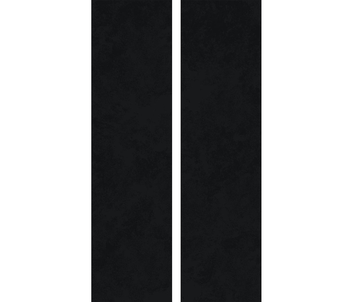 OSCURO NERO CRESTAMATTE - PORCEKO -  (  - NEOTERIC - 3000x790x15 mm - 118.11inchX31.1inchX0.6inch )