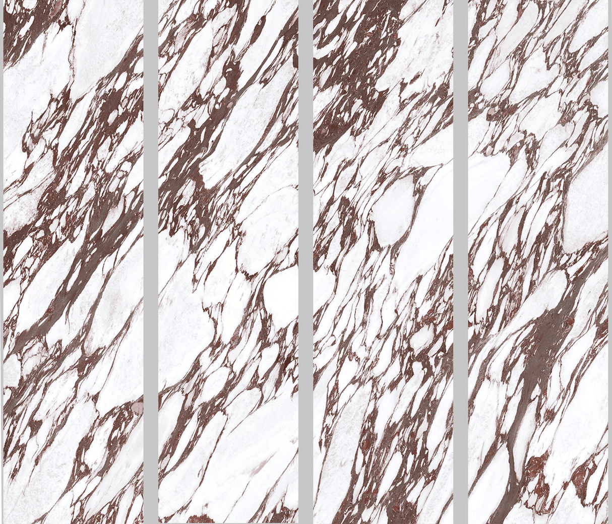 VIOLA VINO ULTRA GLEAM - PORCEKO -  (  - QUARRY WHITE - 3000x790x15 mm - 118.11inchX31.1inchX0.6inch )