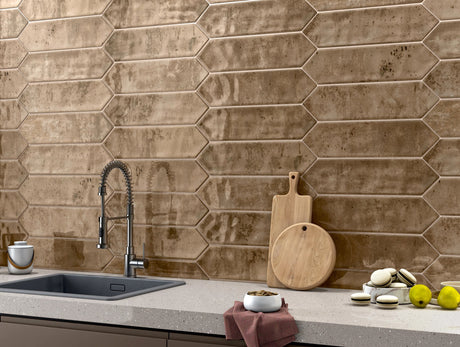 POLO COPER 10MM - COLORTILE -  (  - POLO GLOSSY - 300x75 mm - 12inchX3inch )
