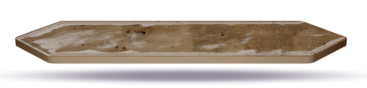 POLO COPER 10MM - COLORTILE -  (  - POLO GLOSSY - 300x75 mm - 12inchX3inch )
