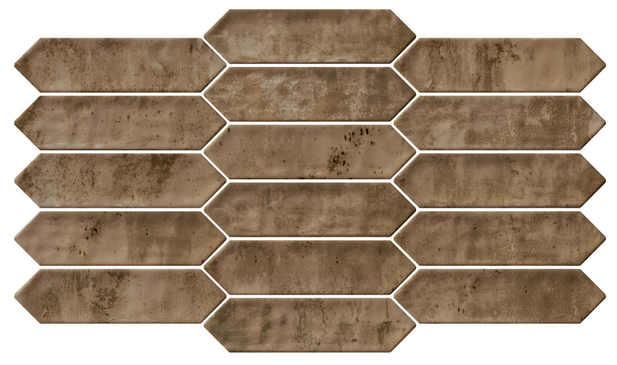 POLO COPER 10MM - COLORTILE -  (  - POLO GLOSSY - 300x75 mm - 12inchX3inch )
