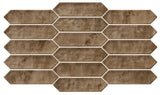 POLO COPER 10MM - COLORTILE -  (  - POLO GLOSSY - 300x75 mm - 12inchX3inch )