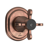 CON.STOP COCK & FLUSH COCK - JAQUAR FAUCETS -  ( ANTIQUE COPPER - QUEENS PRIME - 0x15 mm - 0inchX0.5inch )