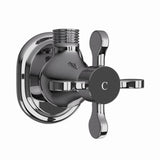 ANGULAR STOP COCK W/WALL FLANGE - JAQUAR FAUCETS -  ( BCH - QUEENS PRIME - 0x20 mm - 0inchX0.75inch )