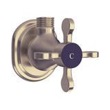 ANGULAR STOP COCK W/WALL FLANGE - JAQUAR FAUCETS -  ( GOLD DUST - QUEENS PRIME - 0x20 mm - 0inchX0.75inch )