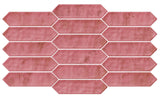 POLO ROSE 10MM - COLORTILE -  (  - POLO GLOSSY - 300x75 mm - 12inchX3inch )