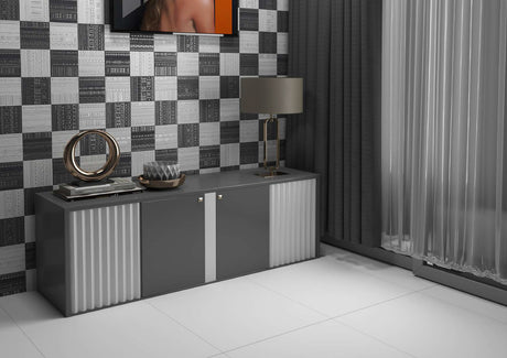 RUBRIC WHITE DECOR - INDIAN TILES -  (  - BLACKBERRY FLORAL DECOR - 1200x600 mm - 48inchX24inch )