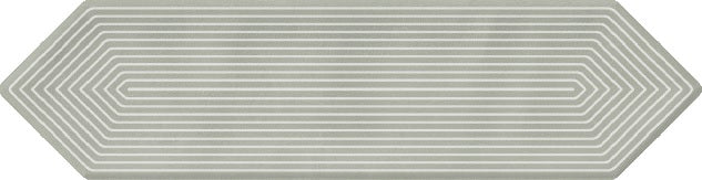 PICKET SAGE DECOR - COLORTILE -  (  - PICKET GLOSSY - 300x75 mm - 12inchX3inch )