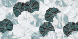 SEA WEED AQUA DECOR - INDIAN TILES -  (  - BLACKBERRY FLORAL DECOR - 1200x600 mm - 48inchX24inch )