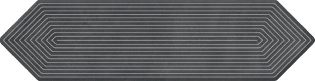 PICKET SHADOW DECOR - COLORTILE -  (  - PICKET GLOSSY - 300x75 mm - 12inchX3inch )