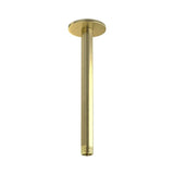 ROUND CEILING SHOWER ARM - JAQUAR FAUCETS - ( GOLD DUST - SHOWER ACC. - 280x20 mm - 11.2inchX0.8inch )