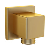 WALL OUTLET SQUARE - JAQUAR FAUCETS -  ( GOLD MATT PVD - SHOWER ACC. - 0x15 mm - 0inchX0.5inch )