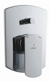 S.L.EXPOSED PARTS DIV KIT BUTTON ON TOP - JAQUAR FAUCETS -  ( CHROME - KUBIX PRIME - 0x15 mm - 0inchX0.5inch )