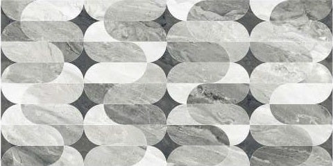 ROYAL SOFITA DARK GREY DECOR -  (  - CREANZA GLOSSY - 1200x600 mm - 48"X24" )