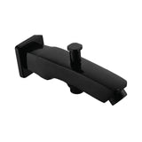 BATH TUB SPOUT WITH TIP-TON - HINDWARE FAUCETS -  ( BLACK - AVIOR-HUES - 0x15 mm - 0inchX0.5inch )
