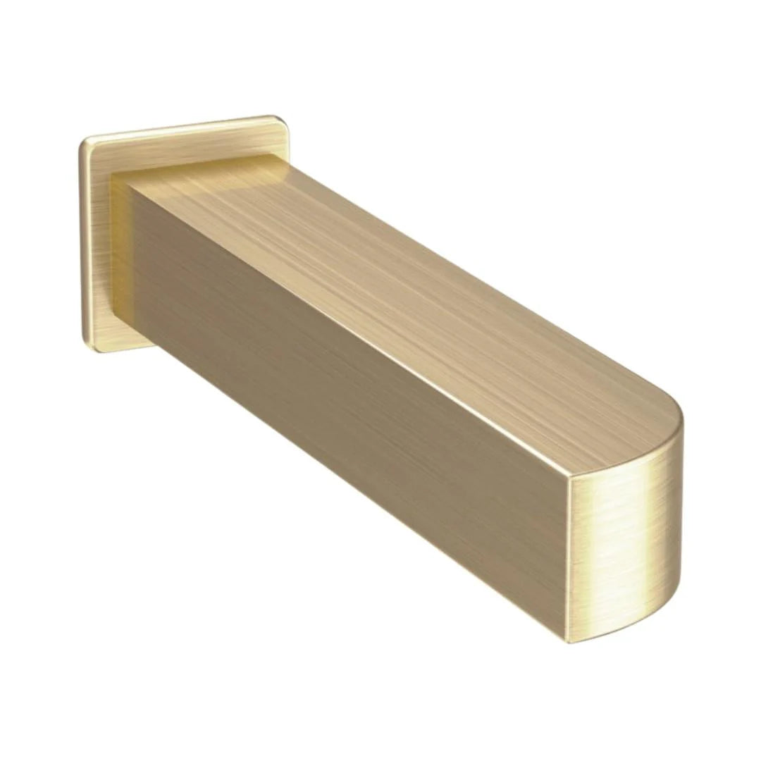 ALIVE RANGE BATH TUB SPOUT WITH WALL FLA - JAQUAR FAUCETS -  ( GOLD DUST - SPOUT - 0x15 mm - 0inchX0.5inch )