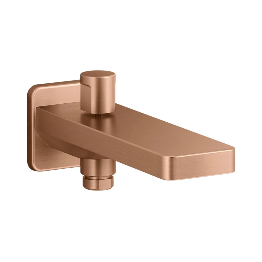 PARALLEL BATH SPOUT W/DIVERTER - KOHLER PREMIUM - (VIBRANT BRUSHED ROSE GOLD - PREMIUM - 0x15 mm - 0inchX0.5inch)