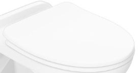 SEAT COVER FOR WALL HUNG WC - AMERICAN STANDARD -  ( WHITE - CADET - 0x0 mm - 0inchX0inch )