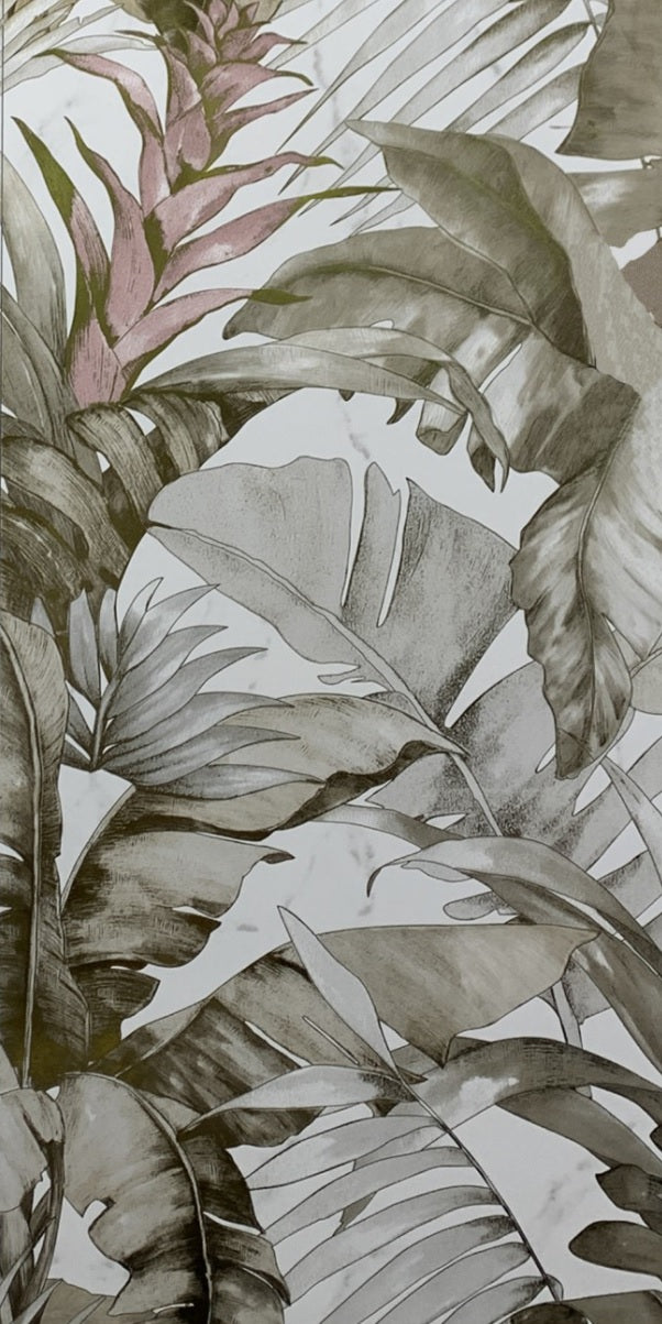 TROPICAL BROWN DECOR - EUROPEAN -  (  -  - 1200x600 mm - 48inchX24inch )