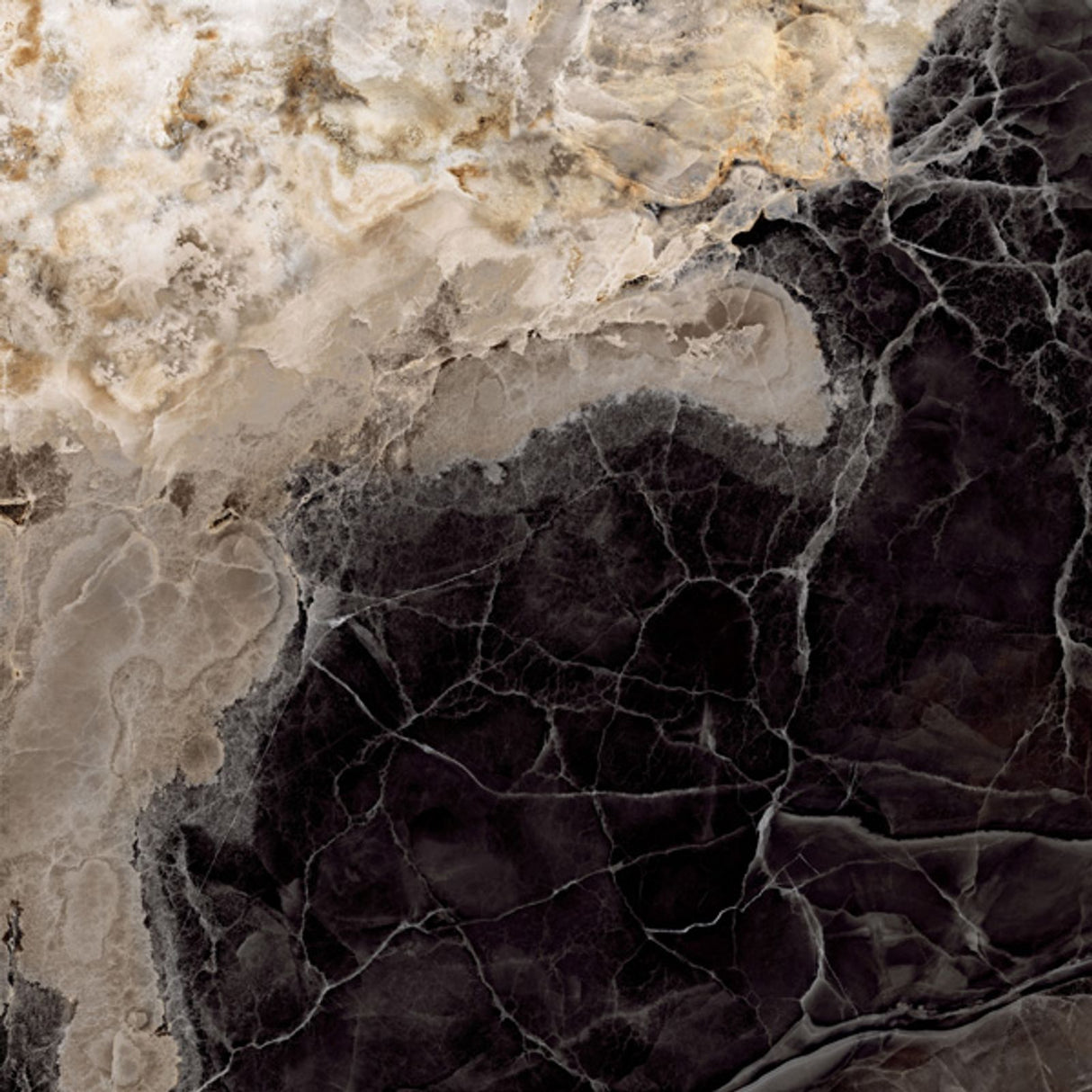 ONICE NERO THICKNESS 9MM - NEXION -  (  - SATINATO II - 1198x1198x9 mm - 48inchX48inchX0.36inch )