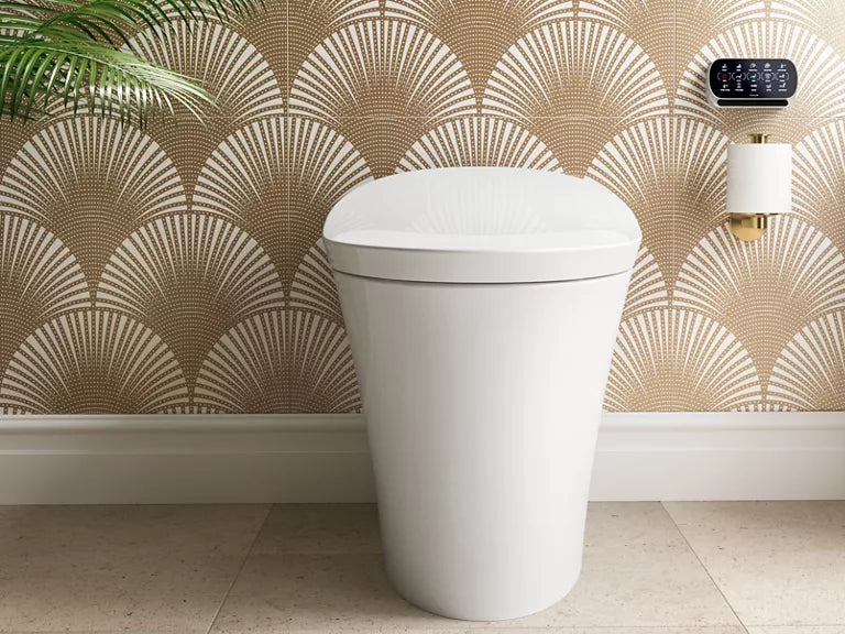(PRUN)ONE PC ELEC.EWC S-TRAP 305MM W/SEAT CVR - KOHLER LUXURY -  ( WHITE - LUXURY - 0x0 mm - 0inchx0inch )