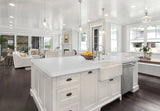 VIENA WHITE - MIRAAK SURFACES -  (  - EUPHORIA SERIES - 3450x1950x20 mm - 138inchX78inchX0.75inch )