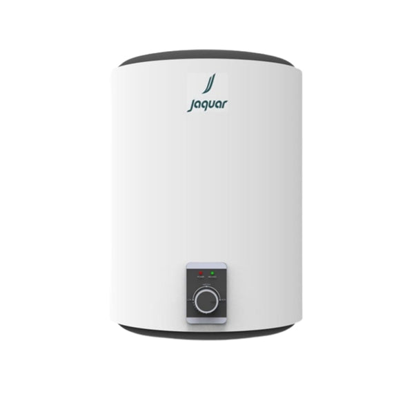 VERSA VERTICAL MANUAL STORAGE WATER HEATER 100 LTR (3KW)- JAQUAR GEYSERS - ( WHITE - VERSA - 480x510 mm - 19.2inchX20.4inch )