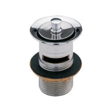 WASTE COUPLING WITH OVERFLOW H/T - AMERICAN STANDARD -  ( CHROME - UNIVERSAL - 0x32 mm - 0inchX1.25inch )