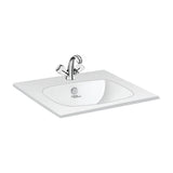 WASH BASIN OPTRA(COUNTER TOP)- HINDWARE -  ( STAR WHITE - ITALIAN - 550x480 mm - 22inchX19inch )