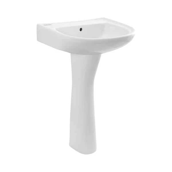 SLICK WASH BASIN W/O PEDESTAL - HINDWARE -  ( WHITE - SLICK - 0x0 mm - 0inchX0inch )