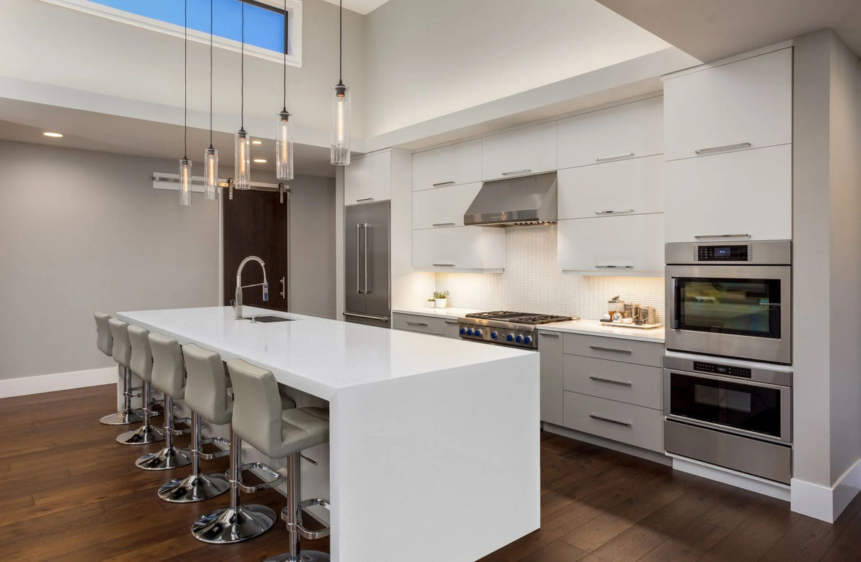 SIERRA WHITE - MIRAAK SURFACES -  (  - ETERNAL SERIES - 3450x1950x20 mm - 138inchX78inchX0.75inch )